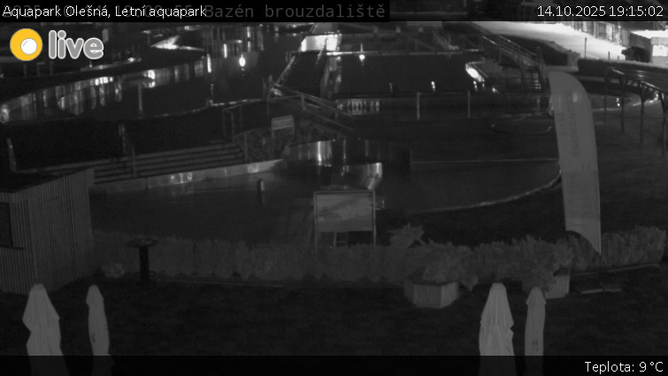 Aquapark Olešná - Letní aquapark - 14.10.2025 v 19:15 Aquapark Olešná - Letní aquapark - 14.10.2025 v 19:15