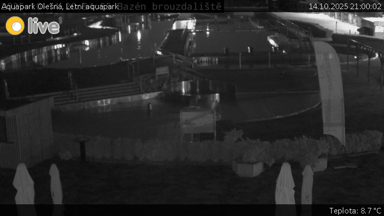 Aquapark Olešná - Letní aquapark - 14.10.2025 v 21:00 Aquapark Olešná - Letní aquapark - 14.10.2025 v 21:00