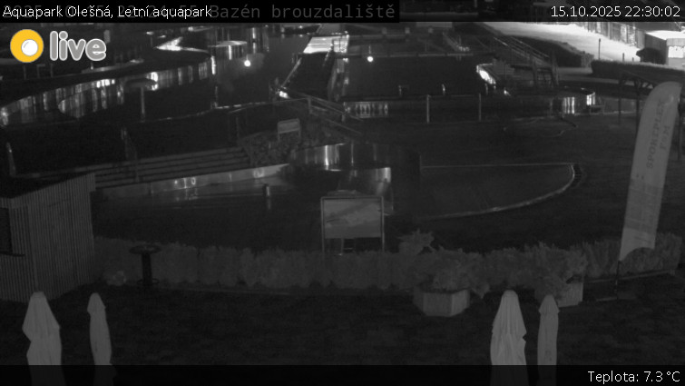 Aquapark Olešná - Letní aquapark - 15.10.2025 v 22:30 Aquapark Olešná - Letní aquapark - 15.10.2025 v 22:30