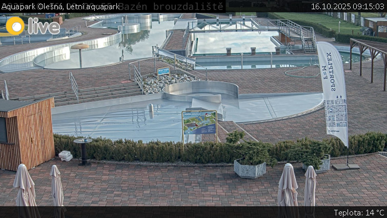 Aquapark Olešná - Letní aquapark - 16.10.2025 v 09:15 Aquapark Olešná - Letní aquapark - 16.10.2025 v 09:15
