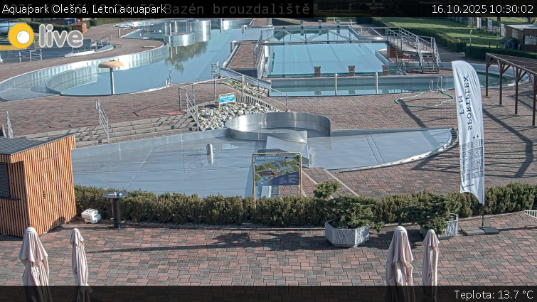 Aquapark Olešná - Letní aquapark - 16.10.2025 v 10:30 Aquapark Olešná - Letní aquapark - 16.10.2025 v 10:30