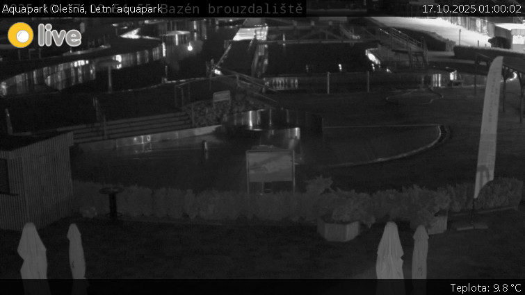 Aquapark Olešná - Letní aquapark - 17.10.2025 v 01:00 Aquapark Olešná - Letní aquapark - 17.10.2025 v 01:00