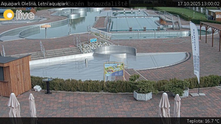 Aquapark Olešná - Letní aquapark - 17.10.2025 v 13:00 Aquapark Olešná - Letní aquapark - 17.10.2025 v 13:00