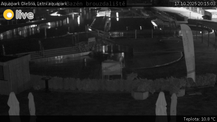 Aquapark Olešná - Letní aquapark - 17.10.2025 v 20:15 Aquapark Olešná - Letní aquapark - 17.10.2025 v 20:15