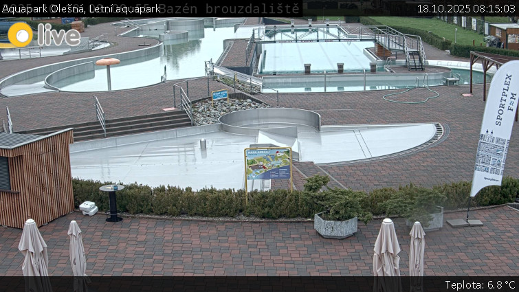 Aquapark Olešná - Letní aquapark - 18.10.2025 v 08:15 Aquapark Olešná - Letní aquapark - 18.10.2025 v 08:15