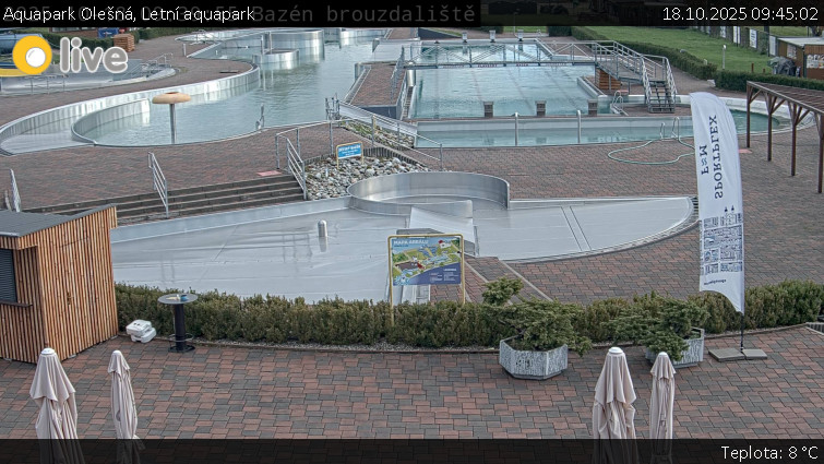 Aquapark Olešná - Letní aquapark - 18.10.2025 v 09:45 Aquapark Olešná - Letní aquapark - 18.10.2025 v 09:45