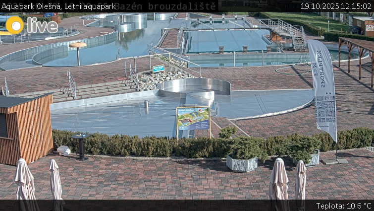 Aquapark Olešná - Letní aquapark - 19.10.2025 v 12:15 Aquapark Olešná - Letní aquapark - 19.10.2025 v 12:15