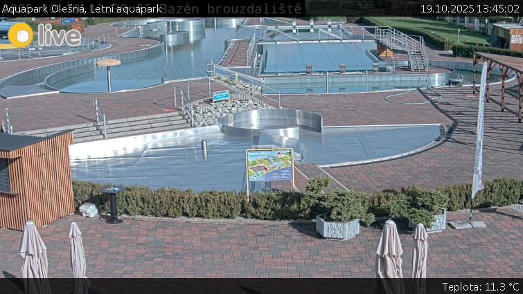 Aquapark Olešná - Letní aquapark - 19.10.2025 v 13:45 Aquapark Olešná - Letní aquapark - 19.10.2025 v 13:45