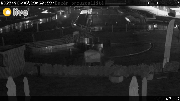 Aquapark Olešná - Letní aquapark - 19.10.2025 v 23:15 Aquapark Olešná - Letní aquapark - 19.10.2025 v 23:15