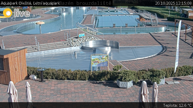 Aquapark Olešná - Letní aquapark - 20.10.2025 v 12:15 Aquapark Olešná - Letní aquapark - 20.10.2025 v 12:15