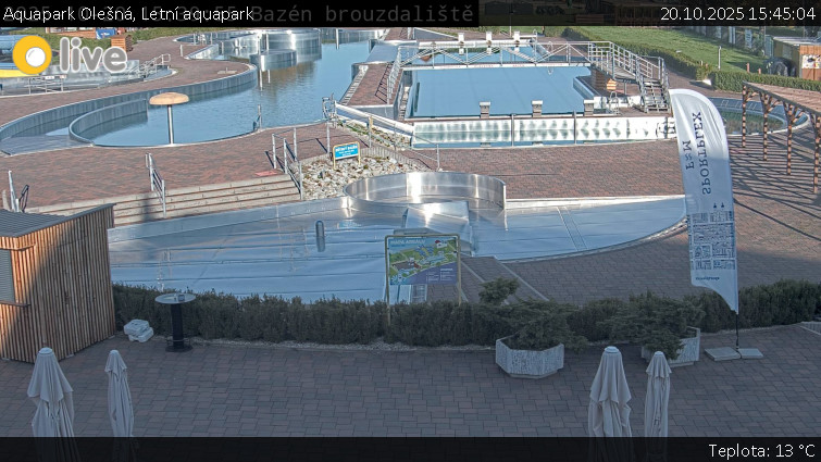 Aquapark Olešná - Letní aquapark - 20.10.2025 v 15:45 Aquapark Olešná - Letní aquapark - 20.10.2025 v 15:45