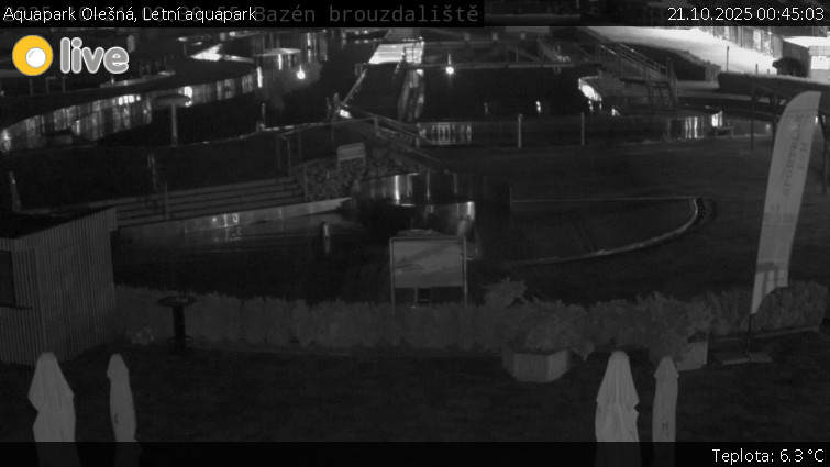 Aquapark Olešná - Letní aquapark - 21.10.2025 v 00:45 Aquapark Olešná - Letní aquapark - 21.10.2025 v 00:45