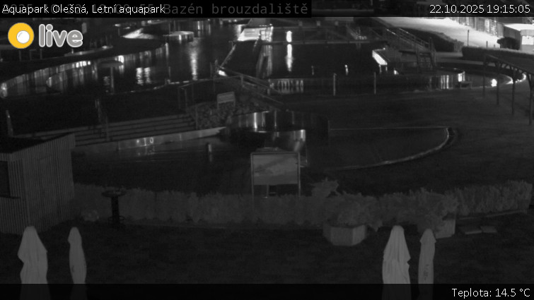 Aquapark Olešná - Letní aquapark - 22.10.2025 v 19:15 Aquapark Olešná - Letní aquapark - 22.10.2025 v 19:15