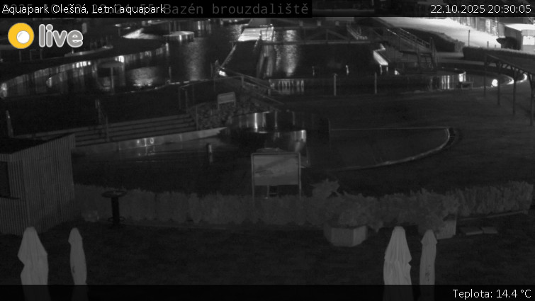 Aquapark Olešná - Letní aquapark - 22.10.2025 v 20:30 Aquapark Olešná - Letní aquapark - 22.10.2025 v 20:30