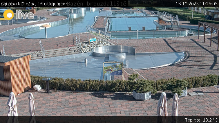 Aquapark Olešná - Letní aquapark - 23.10.2025 v 11:15 Aquapark Olešná - Letní aquapark - 23.10.2025 v 11:15