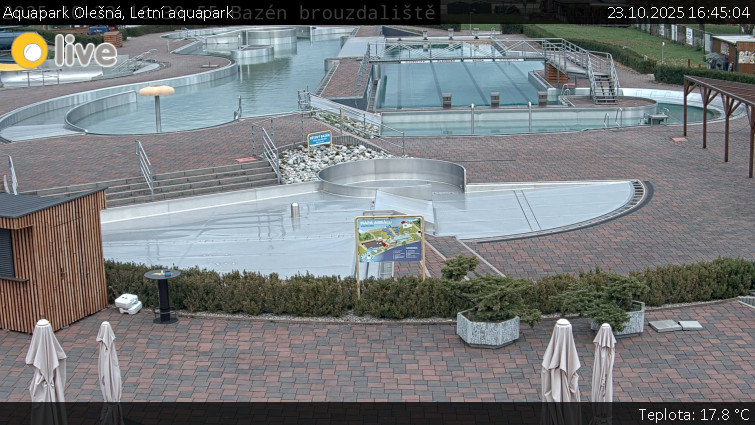 Aquapark Olešná - Letní aquapark - 23.10.2025 v 16:45 Aquapark Olešná - Letní aquapark - 23.10.2025 v 16:45