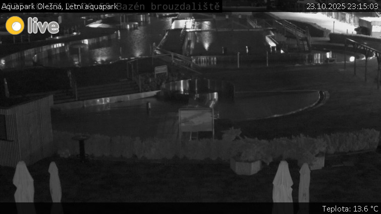 Aquapark Olešná - Letní aquapark - 23.10.2025 v 23:15 Aquapark Olešná - Letní aquapark - 23.10.2025 v 23:15