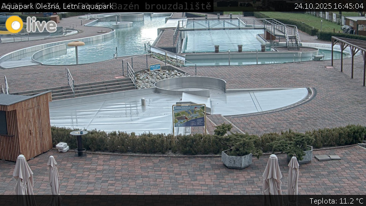 Aquapark Olešná - Letní aquapark - 24.10.2025 v 16:45 Aquapark Olešná - Letní aquapark - 24.10.2025 v 16:45