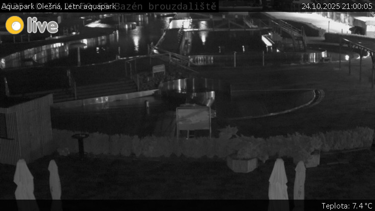 Aquapark Olešná - Letní aquapark - 24.10.2025 v 21:00 Aquapark Olešná - Letní aquapark - 24.10.2025 v 21:00