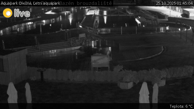 Aquapark Olešná - Letní aquapark - 25.10.2025 v 01:45 Aquapark Olešná - Letní aquapark - 25.10.2025 v 01:45