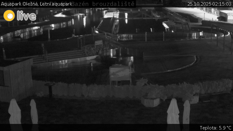 Aquapark Olešná - Letní aquapark - 25.10.2025 v 02:15 Aquapark Olešná - Letní aquapark - 25.10.2025 v 02:15