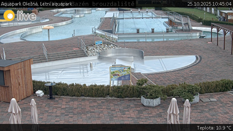 Aquapark Olešná - Letní aquapark - 25.10.2025 v 10:45 Aquapark Olešná - Letní aquapark - 25.10.2025 v 10:45