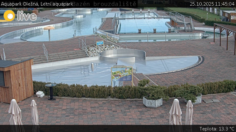 Aquapark Olešná - Letní aquapark - 25.10.2025 v 11:45 Aquapark Olešná - Letní aquapark - 25.10.2025 v 11:45
