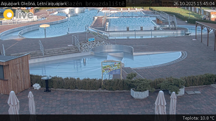 Aquapark Olešná - Letní aquapark - 26.10.2025 v 15:45 Aquapark Olešná - Letní aquapark - 26.10.2025 v 15:45
