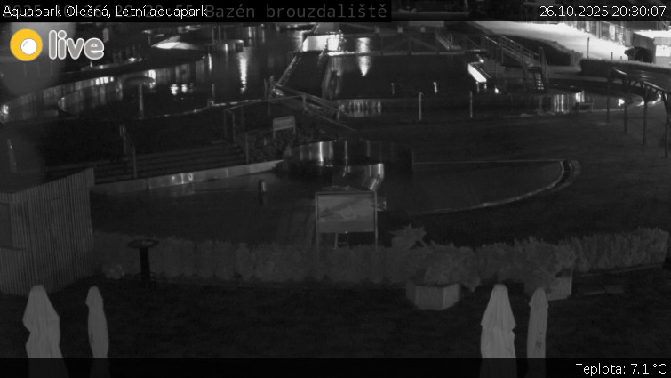 Aquapark Olešná - Letní aquapark - 26.10.2025 v 20:30 Aquapark Olešná - Letní aquapark - 26.10.2025 v 20:30
