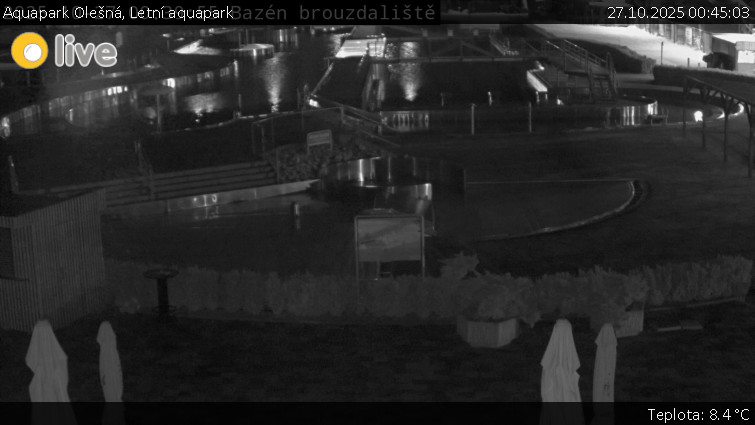 Aquapark Olešná - Letní aquapark - 27.10.2025 v 00:45 Aquapark Olešná - Letní aquapark - 27.10.2025 v 00:45