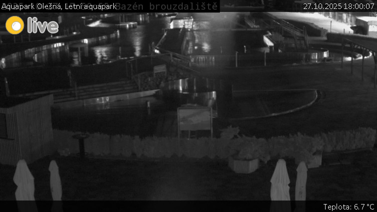 Aquapark Olešná - Letní aquapark - 27.10.2025 v 18:00 Aquapark Olešná - Letní aquapark - 27.10.2025 v 18:00