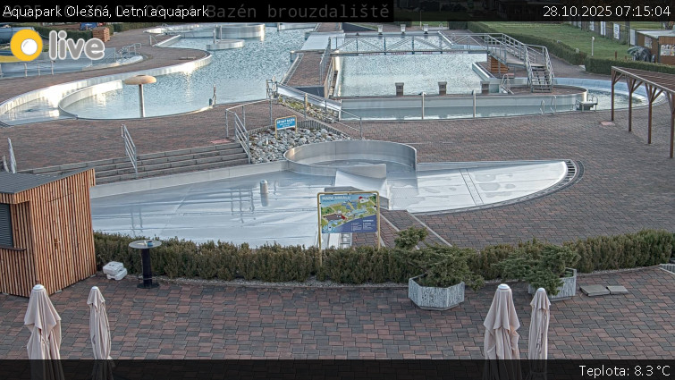 Aquapark Olešná - Letní aquapark - 28.10.2025 v 07:15 Aquapark Olešná - Letní aquapark - 28.10.2025 v 07:15