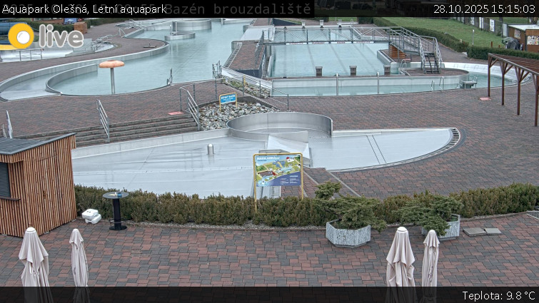 Aquapark Olešná - Letní aquapark - 28.10.2025 v 15:15 Aquapark Olešná - Letní aquapark - 28.10.2025 v 15:15