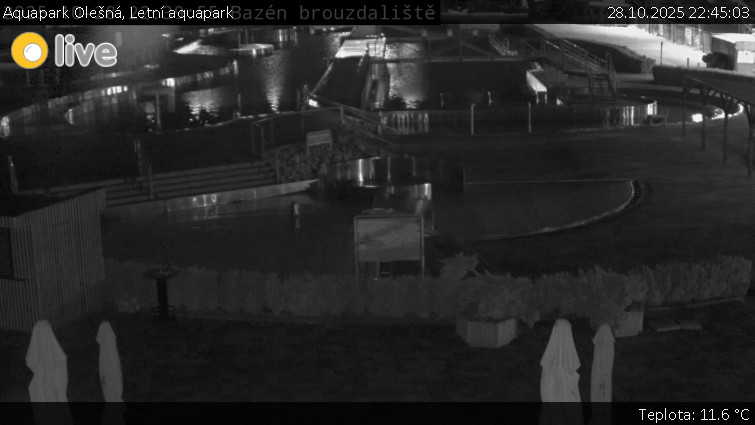 Aquapark Olešná - Letní aquapark - 28.10.2025 v 22:45 Aquapark Olešná - Letní aquapark - 28.10.2025 v 22:45