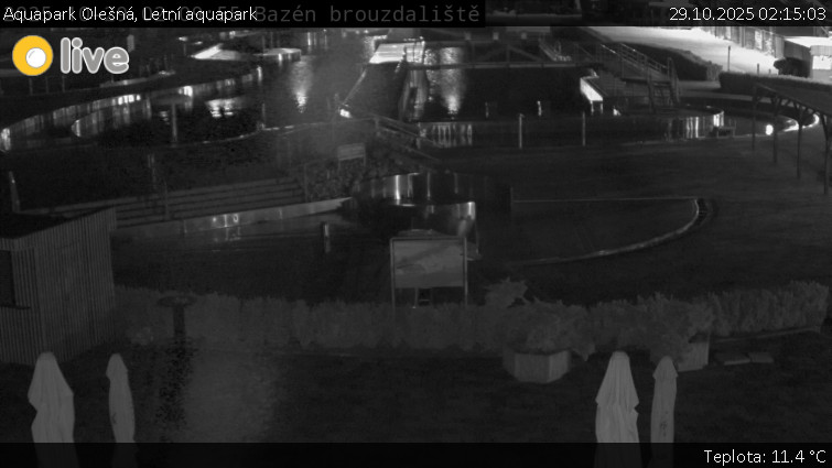 Aquapark Olešná - Letní aquapark - 29.10.2025 v 02:15 Aquapark Olešná - Letní aquapark - 29.10.2025 v 02:15