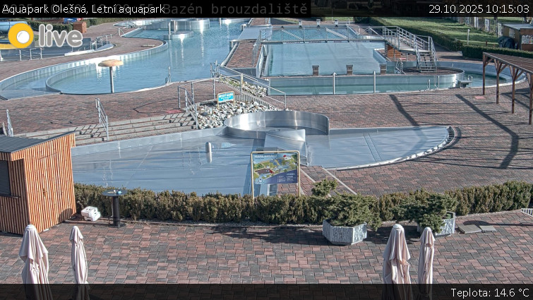 Aquapark Olešná - Letní aquapark - 29.10.2025 v 10:15 Aquapark Olešná - Letní aquapark - 29.10.2025 v 10:15