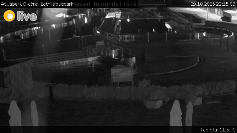 Aquapark Olešná - Letní aquapark - 29.10.2025 v 22:15 Aquapark Olešná - Letní aquapark - 29.10.2025 v 22:15