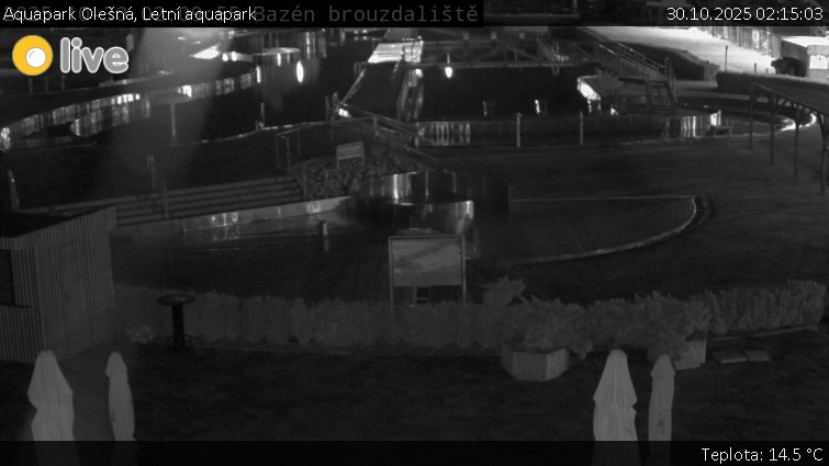 Aquapark Olešná - Letní aquapark - 30.10.2025 v 02:15 Aquapark Olešná - Letní aquapark - 30.10.2025 v 02:15