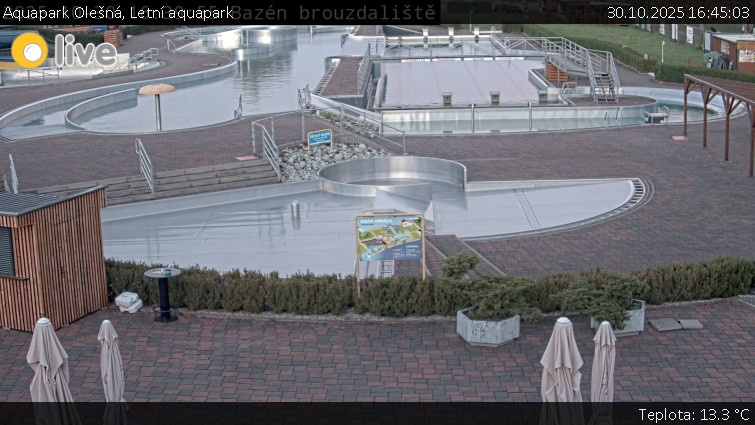 Aquapark Olešná - Letní aquapark - 30.10.2025 v 16:45 Aquapark Olešná - Letní aquapark - 30.10.2025 v 16:45