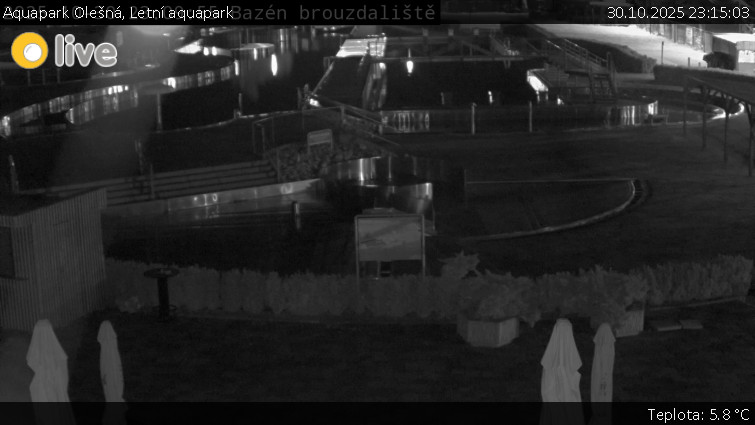 Aquapark Olešná - Letní aquapark - 30.10.2025 v 23:15 Aquapark Olešná - Letní aquapark - 30.10.2025 v 23:15