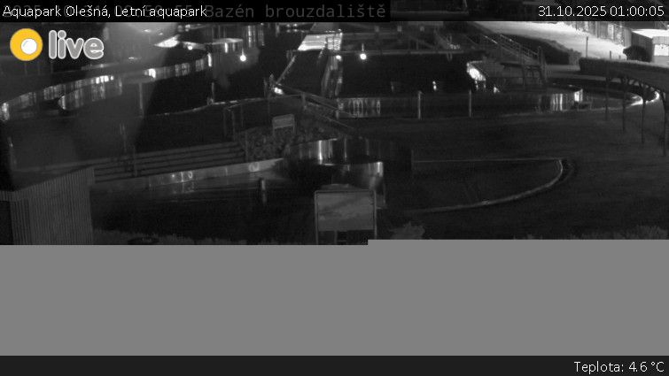 Aquapark Olešná - Letní aquapark - 31.10.2025 v 01:00 Aquapark Olešná - Letní aquapark - 31.10.2025 v 01:00
