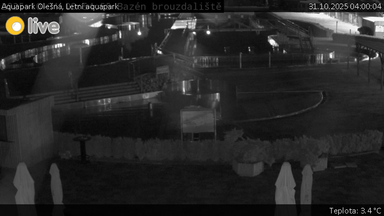 Aquapark Olešná - Letní aquapark - 31.10.2025 v 04:00 Aquapark Olešná - Letní aquapark - 31.10.2025 v 04:00