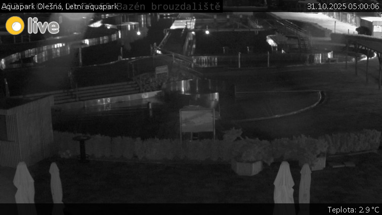 Aquapark Olešná - Letní aquapark - 31.10.2025 v 05:00 Aquapark Olešná - Letní aquapark - 31.10.2025 v 05:00