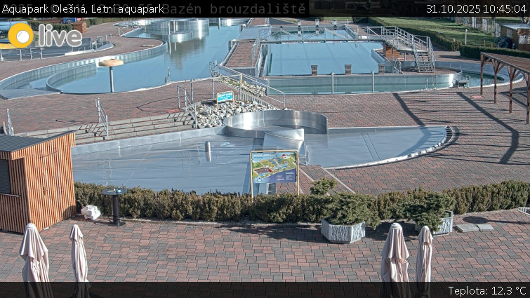 Aquapark Olešná - Letní aquapark - 31.10.2025 v 10:45 Aquapark Olešná - Letní aquapark - 31.10.2025 v 10:45