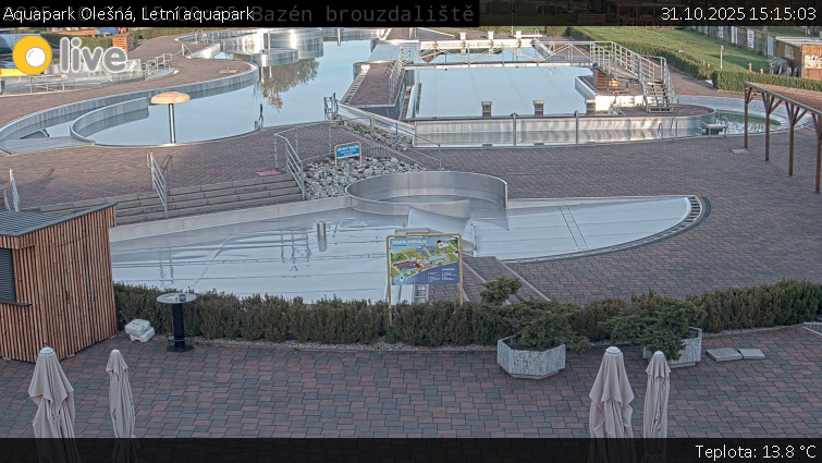 Aquapark Olešná - Letní aquapark - 31.10.2025 v 15:15 Aquapark Olešná - Letní aquapark - 31.10.2025 v 15:15