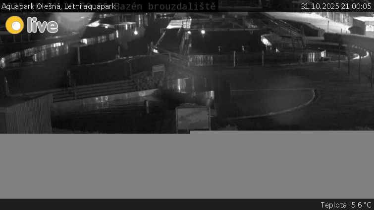Aquapark Olešná - Letní aquapark - 31.10.2025 v 21:00 Aquapark Olešná - Letní aquapark - 31.10.2025 v 21:00