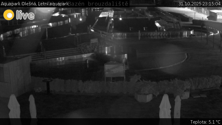Aquapark Olešná - Letní aquapark - 31.10.2025 v 23:15 Aquapark Olešná - Letní aquapark - 31.10.2025 v 23:15