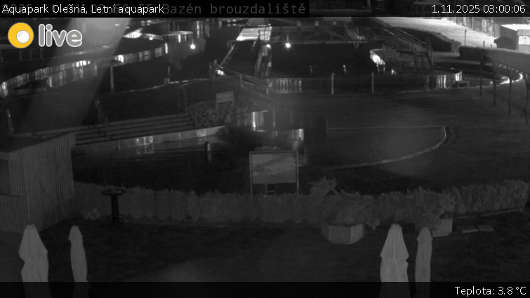 Aquapark Olešná - Letní aquapark - 1.11.2025 v 03:00 Aquapark Olešná - Letní aquapark - 1.11.2025 v 03:00