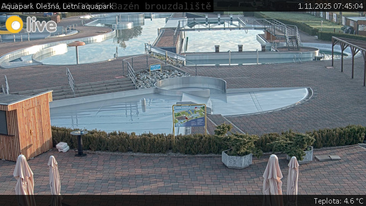 Aquapark Olešná - Letní aquapark - 1.11.2025 v 07:45 Aquapark Olešná - Letní aquapark - 1.11.2025 v 07:45