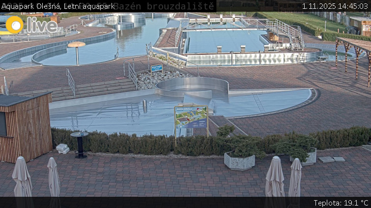 Aquapark Olešná - Letní aquapark - 1.11.2025 v 14:45 Aquapark Olešná - Letní aquapark - 1.11.2025 v 14:45